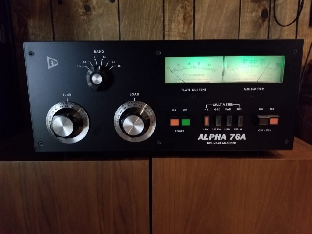 Panel del amplificador