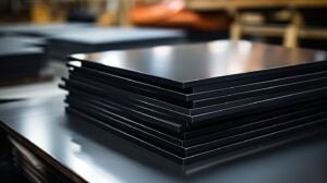 black anodized aluminum