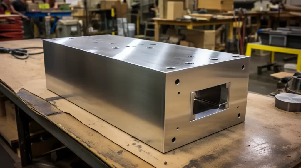 Aluminium-Box-Fertigung