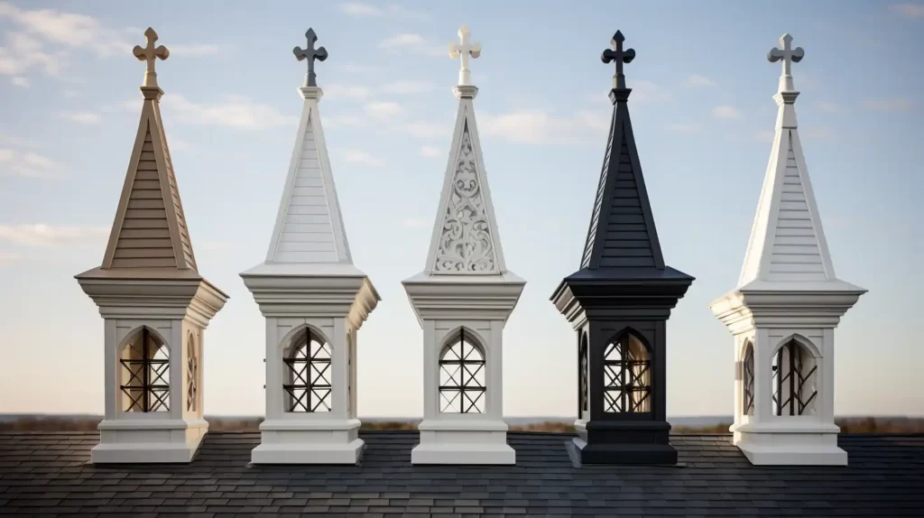 Steeples, Finials, Crosses, & Accents