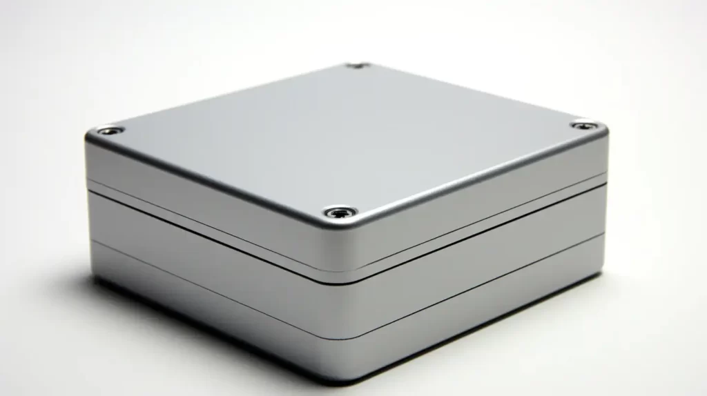 Caja de aluminio resistente a la intemperie