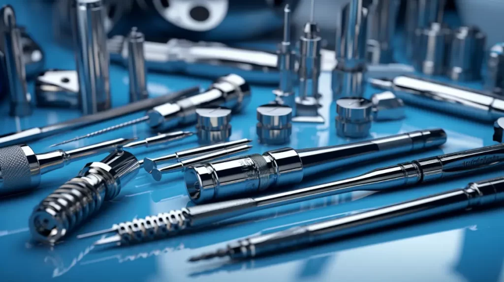 El acero inoxidable es un material popular para instrumentos quirúrgicos.