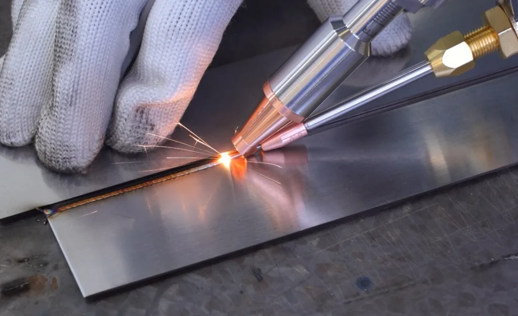 how does laser welding work