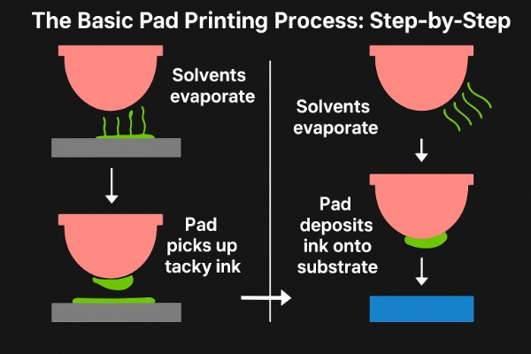 how does pad printing work