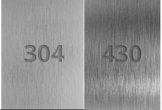 304 vs 430 Stainless Steel