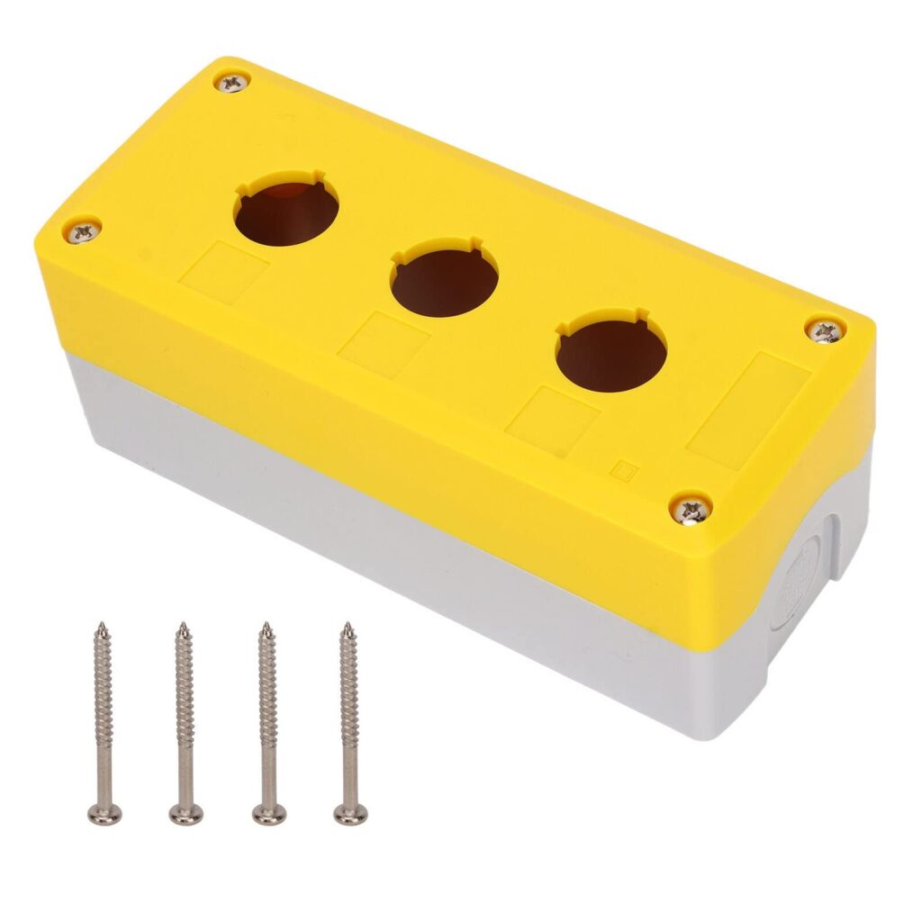 3 Holes High-resistant Thermoplastic Control Station Enclosure