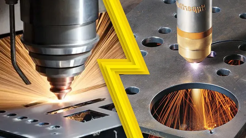 Plasma Cutting vs Laser Cutting