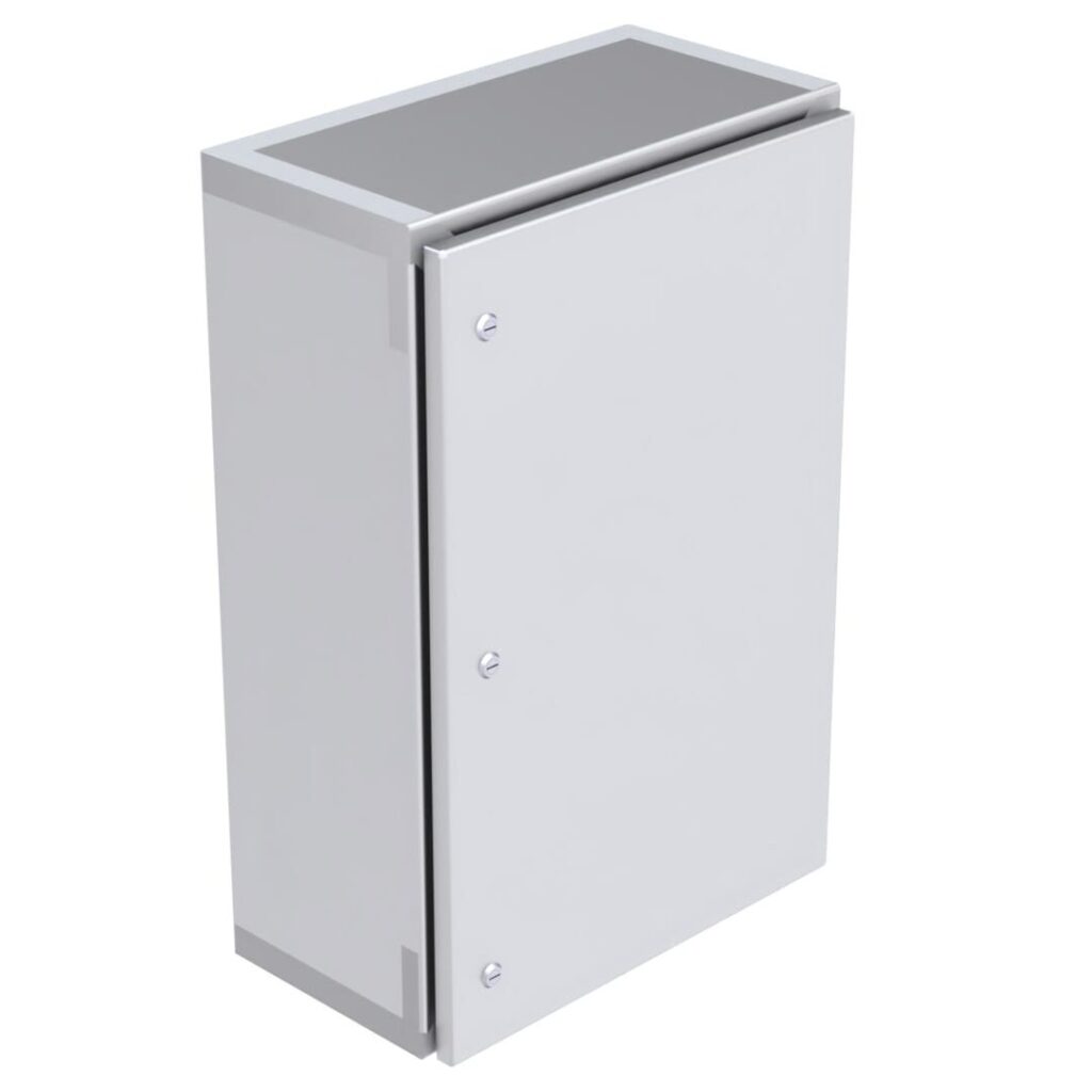 Stainless steel flush mount enclosures