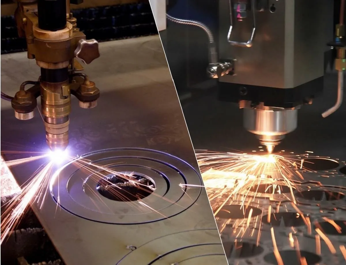 laser cutting vs plasma cutting