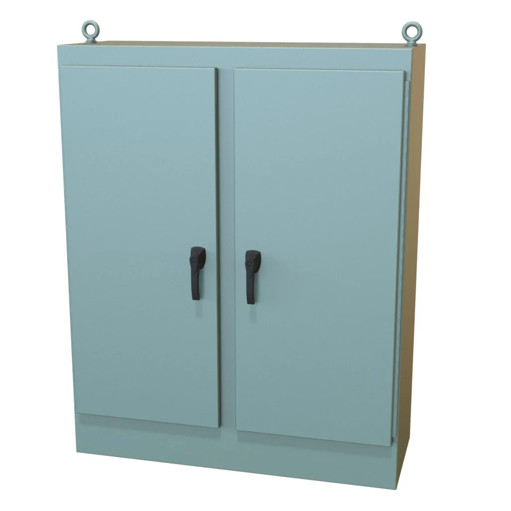 Double Door Walk in Electrical Enclosure with Handle And Hinge