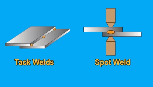 Tack Weld vs Spot Weld