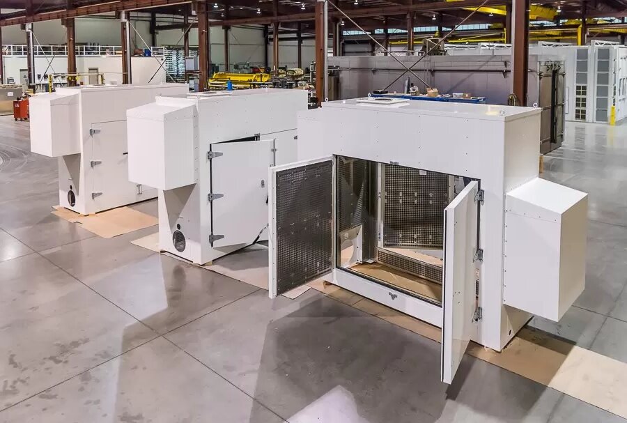 Custom HVAC Sheet Metal Enclosure
