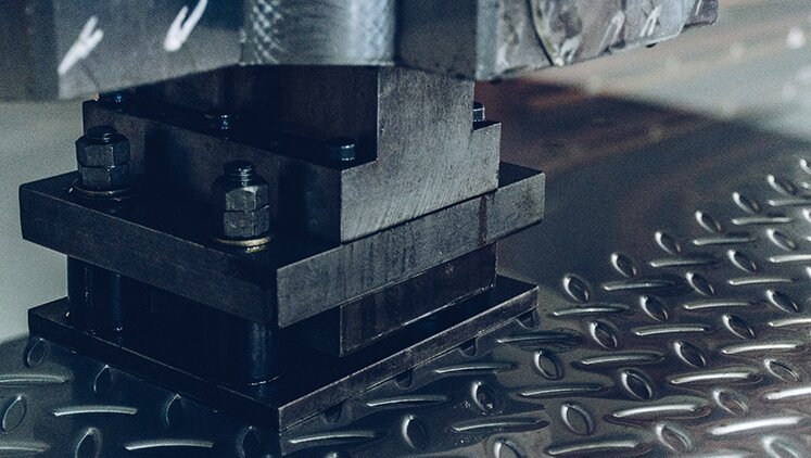 embossed metal