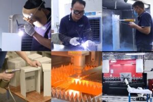 Serviço de fabrico de chapa metálica personalizada