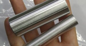 brushed aluminum finish