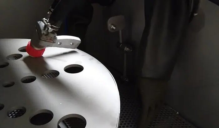 what is grit blasting