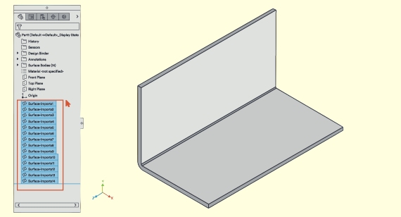 Converting Solid 3D Designs to Flat Sheet Metal