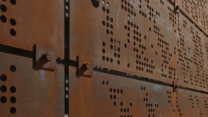 Corrosion Sheet Metal Parts