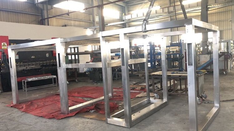 Sheet Metal Machine Frames