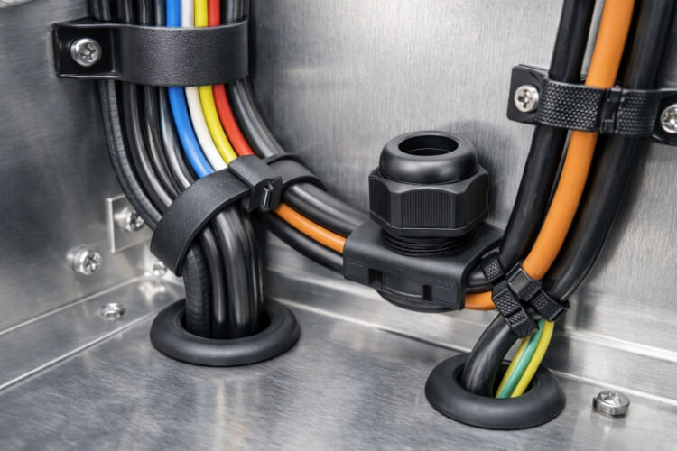 Cable Routing in Sheet Metal Parts