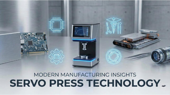 Applications courantes des petites servopresses