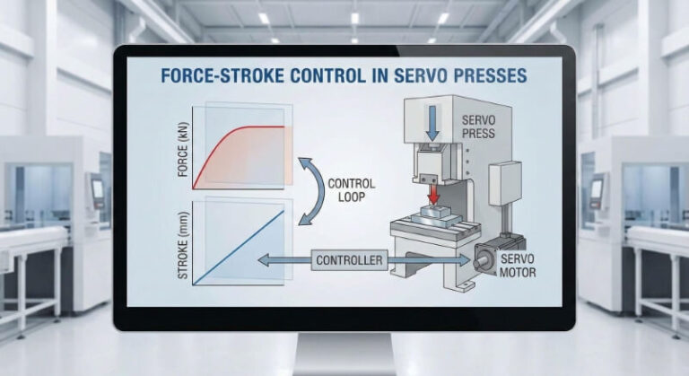 Understanding Force–Stroke Control in Servo Presses