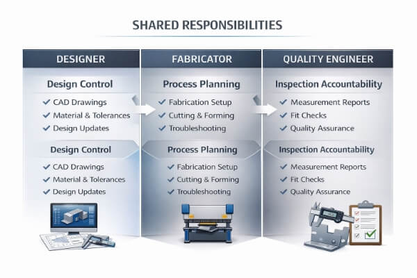 Production and Quality Responsibility Matrix