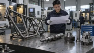 Tubi in acciaio 4130 e componenti lavorati in acciaio 4140