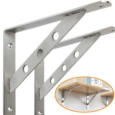 stainless steel shelf brackets